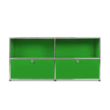 Load the image into the gallery viewer, USM Haller Sideboard M mit 2 Klappen unten B1523 x H740 x T373mm
