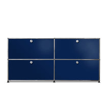 Charger l&#39;image dans la galerie, USM Haller Sideboard M mit vier Klapptüren B1523 x H740 x T373mm
