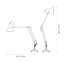 Load the image into the gallery viewer, Anglepoise® Original 1227 Giant Floor Lamp / Maxi Stehlampe &amp; weitere Farben
