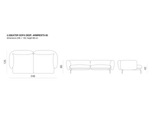 Carica l&#39;immagine nel visualizzatore di Gallery, Prostoria - Sofa Echo (modulares Sofas)
