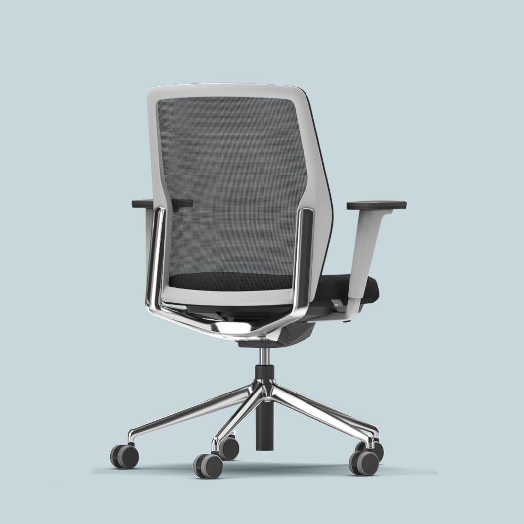ICF Duo Chair Design Bürostuhl - höhenverstellbar, neigbar mit 3D Armlehnen