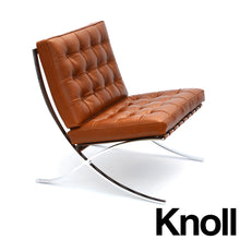 Load the image into the gallery viewer, Knoll - Barcelona Relax armchair, design Ludwig Mies van der Rohe
