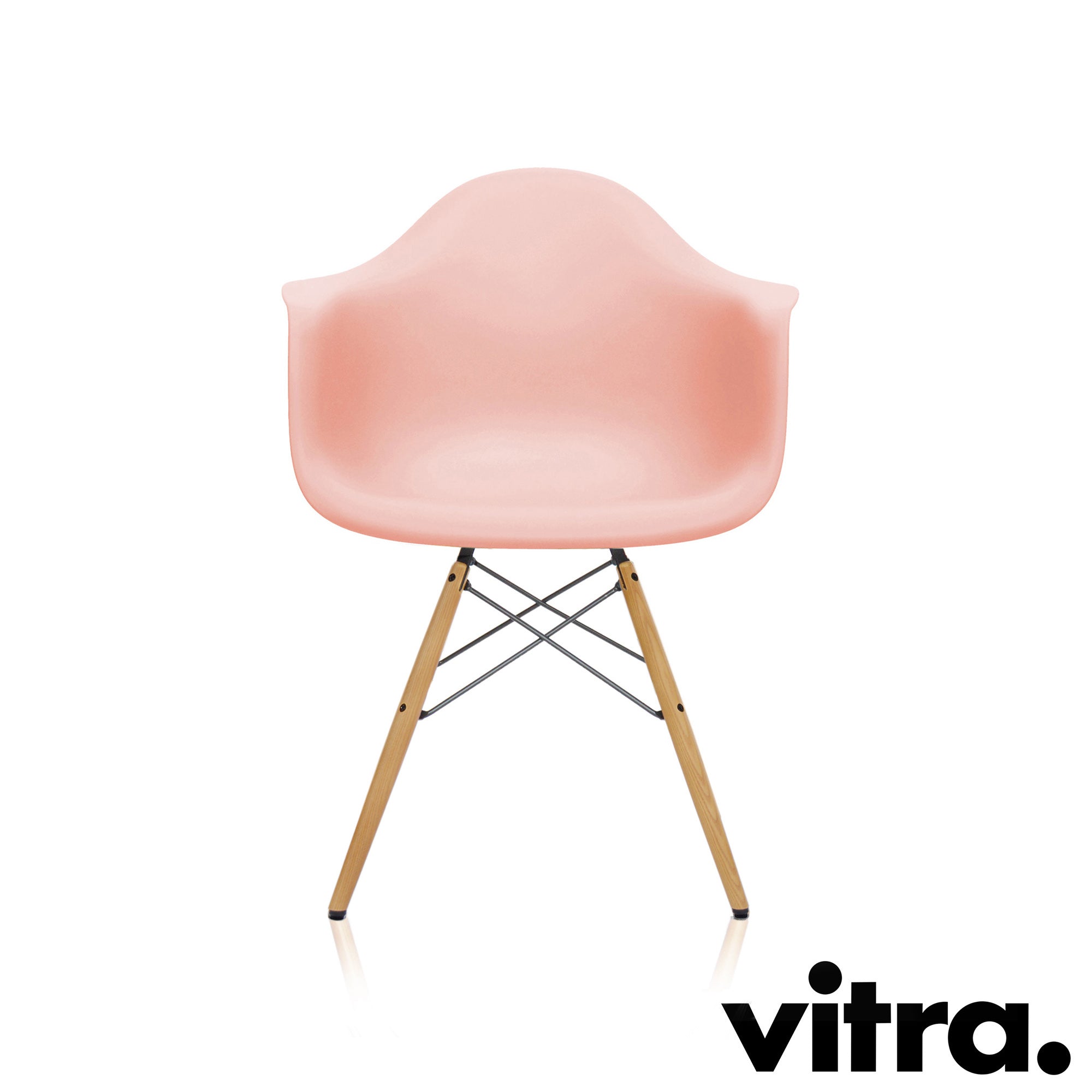 vitra – Eames Plastic Armchair DAW, Gestell Esche
