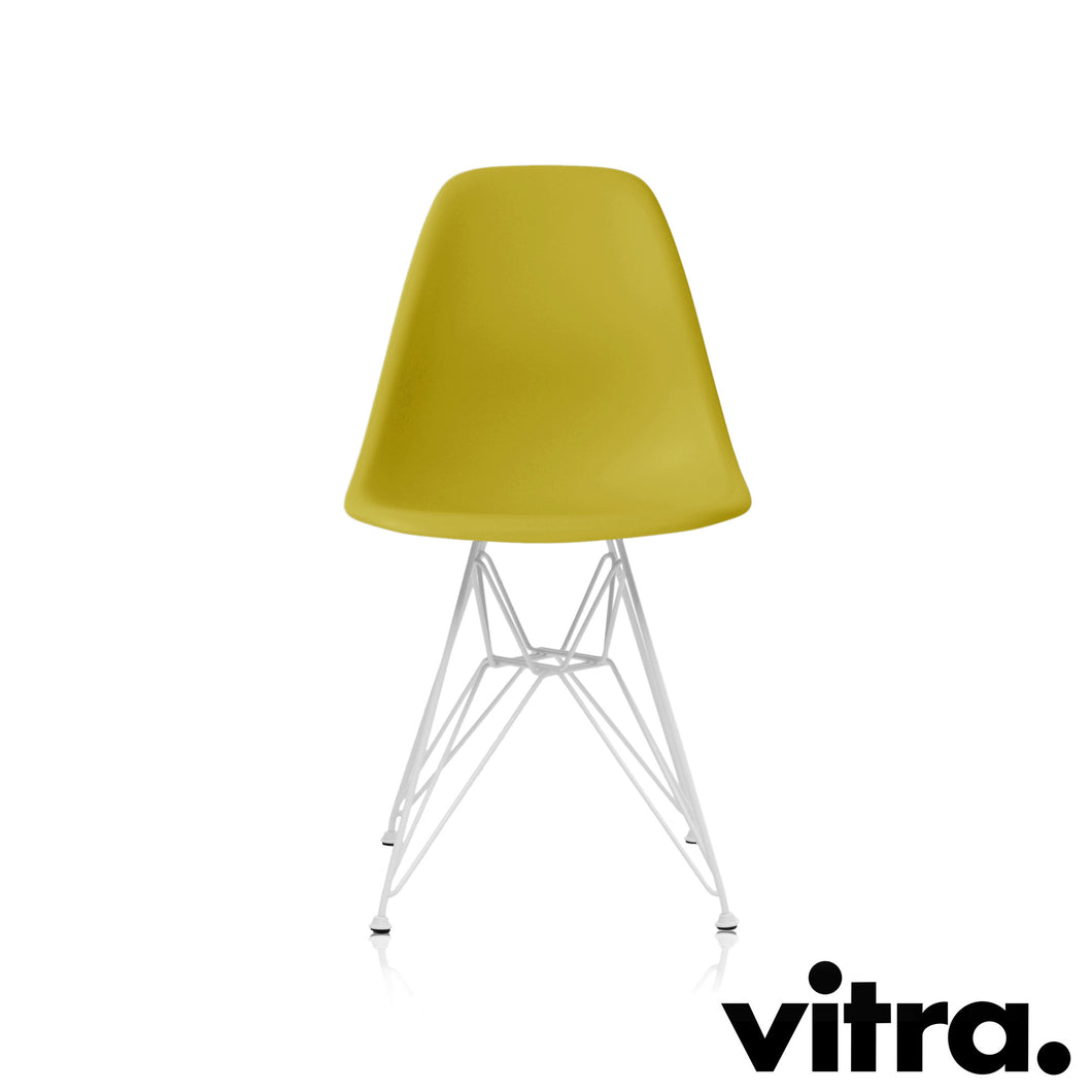 Vitra Eames Plastic Side Chair DSR, Untergestell weiss & weitere Farben