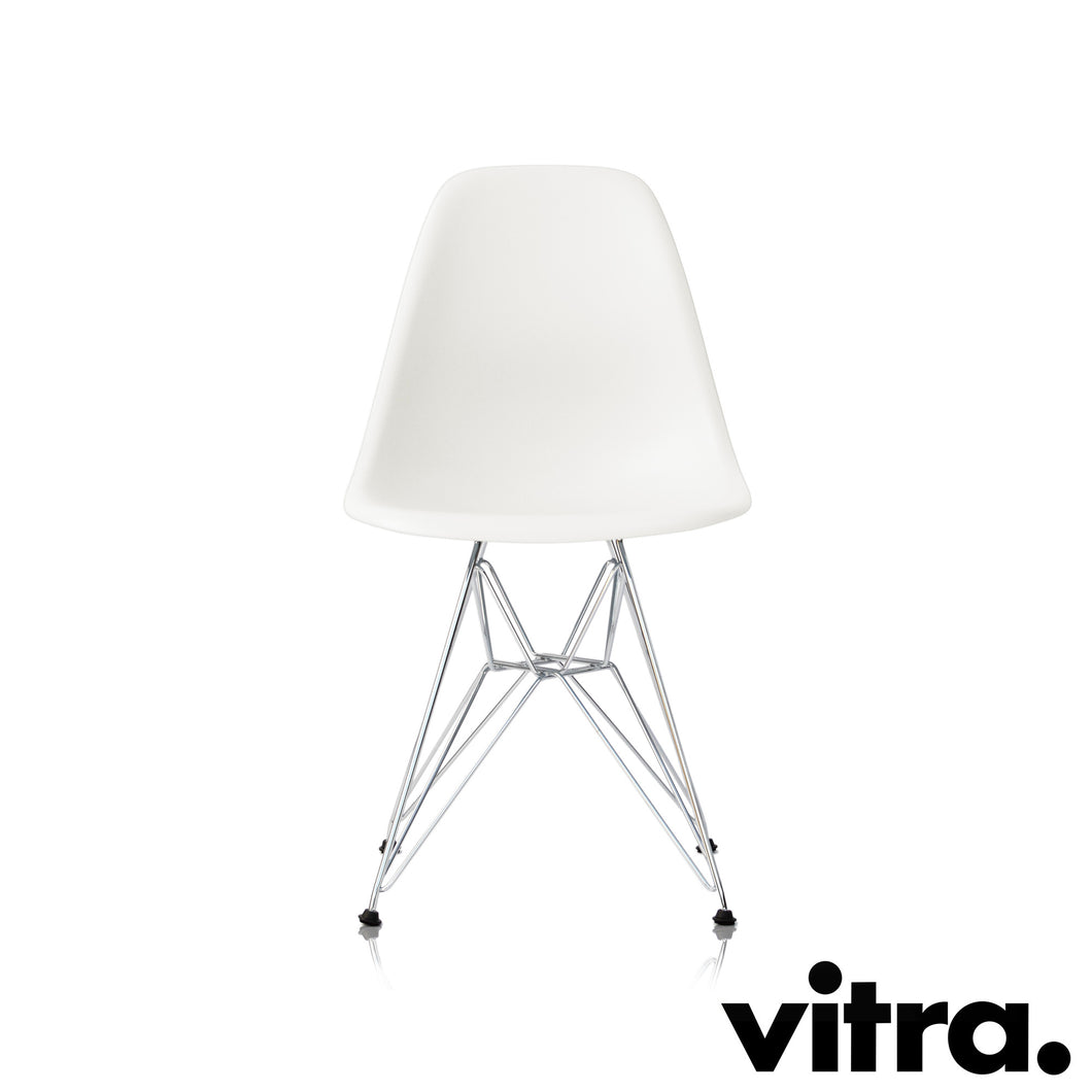 Vitra – Eames Plastic Side Chair DSR, chrome-plated steel base & other colors