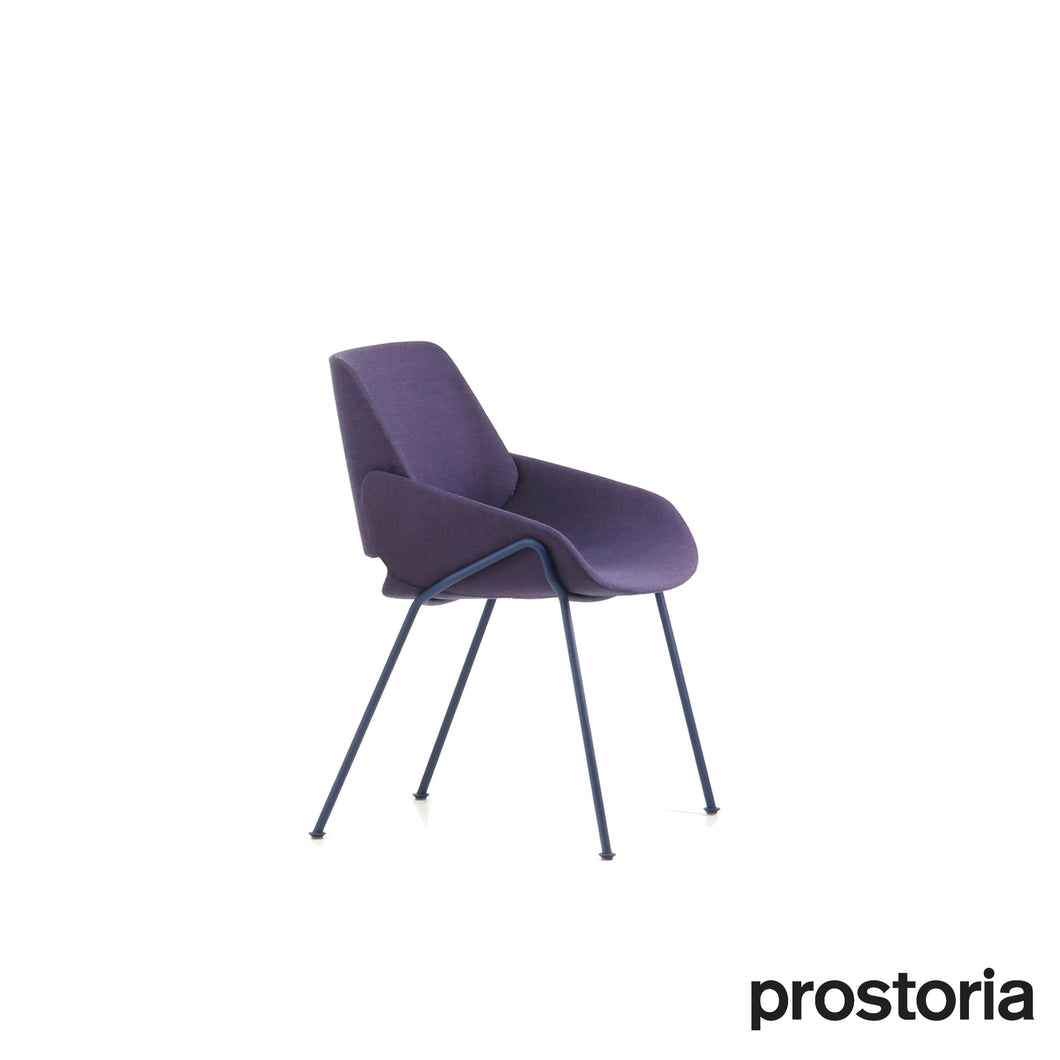 Prostoria - Monk chair with metal legs