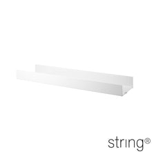 Load the image into the gallery viewer, string - metal shelf with high edge 78 x 20 x 7 cm
