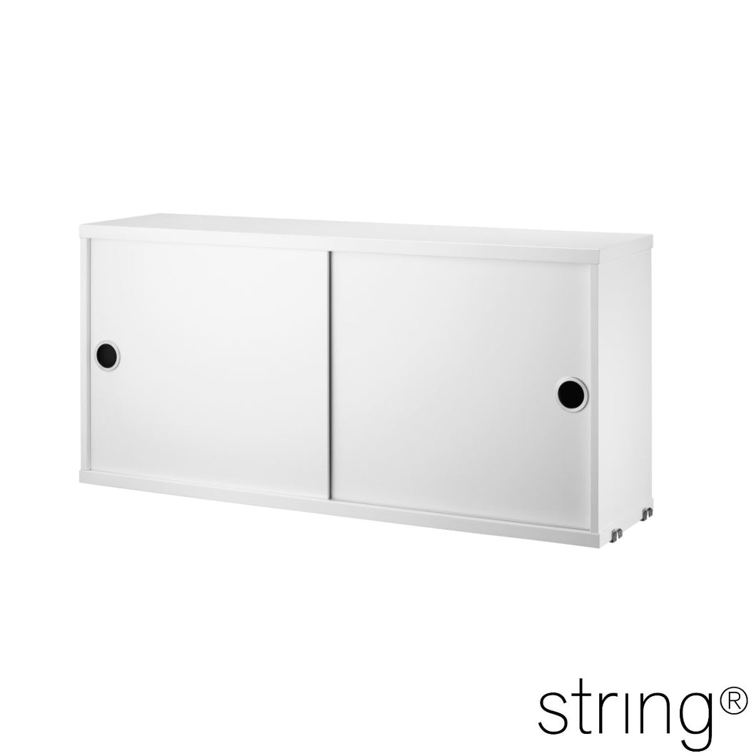 string - wardrobe element with sliding doors 78 x 20 cm