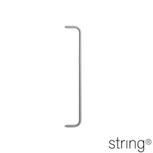 Charger l&#39;image dans la galerie, string - Stangen für Regalböden aus Metall 58 cm
