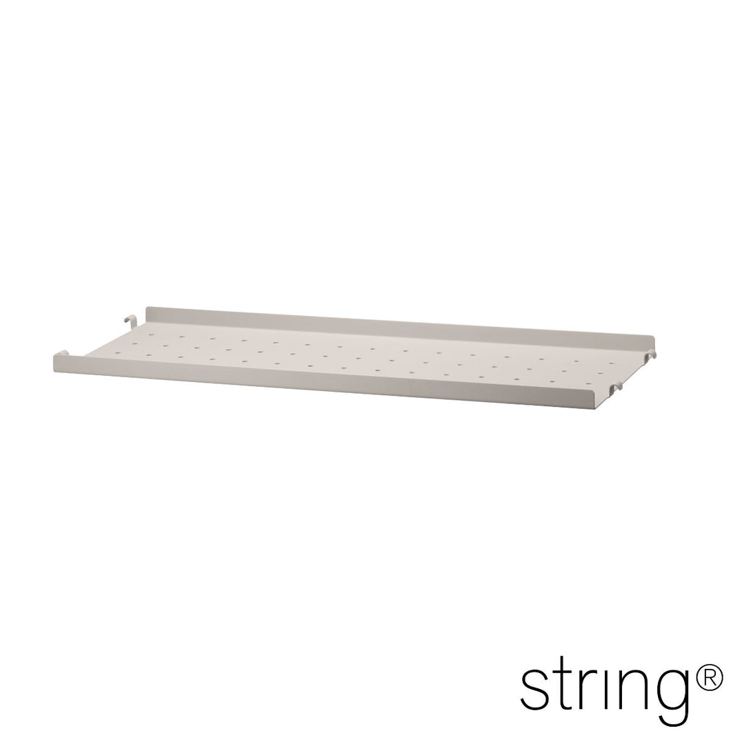 string - metal shelf with low edge 58 x 20 x 2 cm
