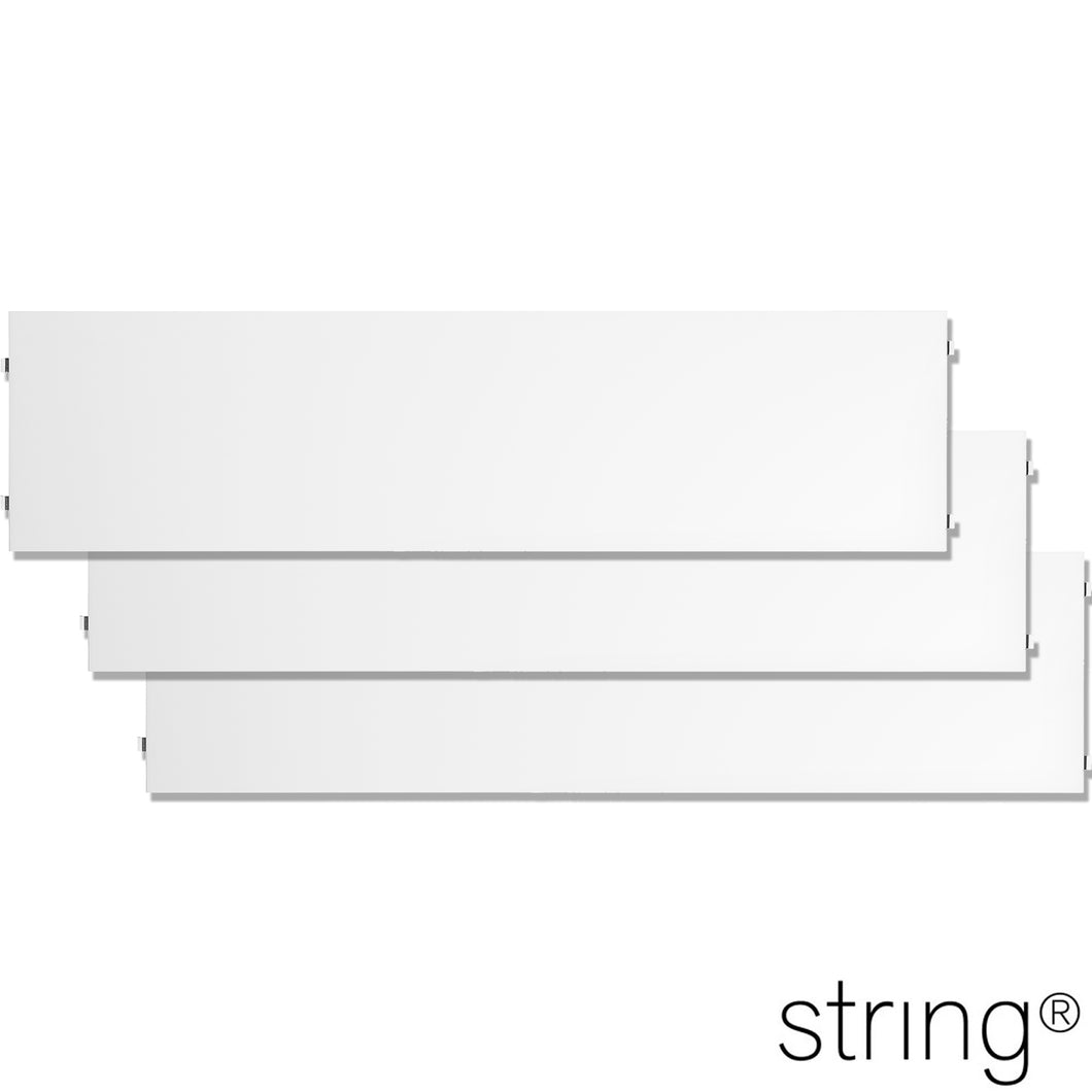 string - Regalböden 78 x 30 cm (3er-Pack)