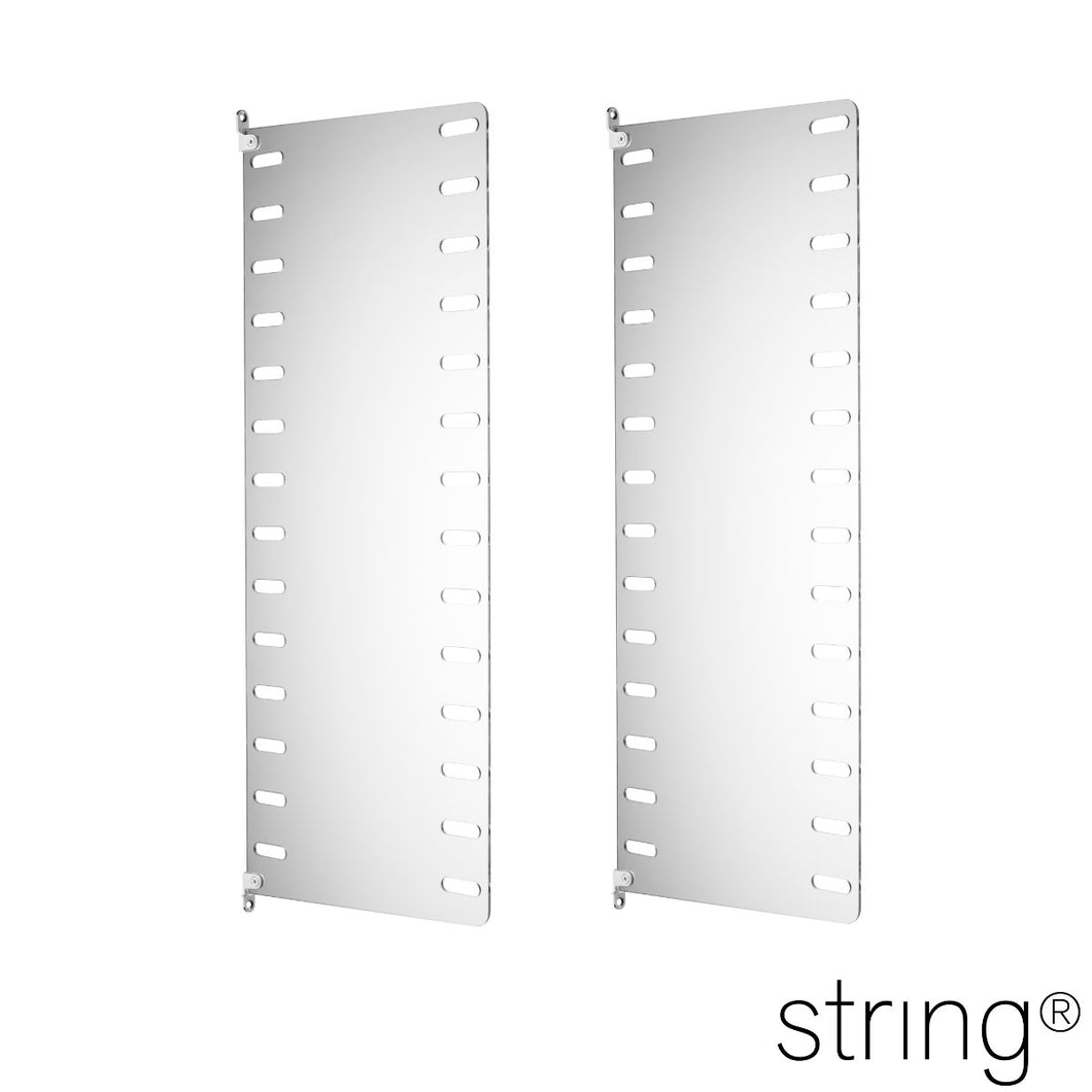 string - Regalleitern aus Plexiglas 75 x 30 cm (2er-Pack)