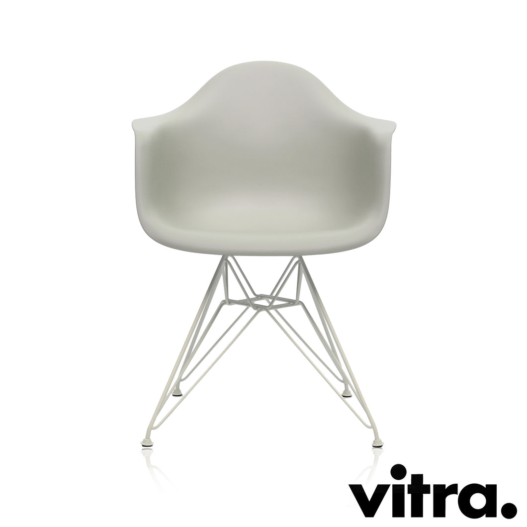 Vitra – Eames Plastic Armchair DAR, base white & other colors